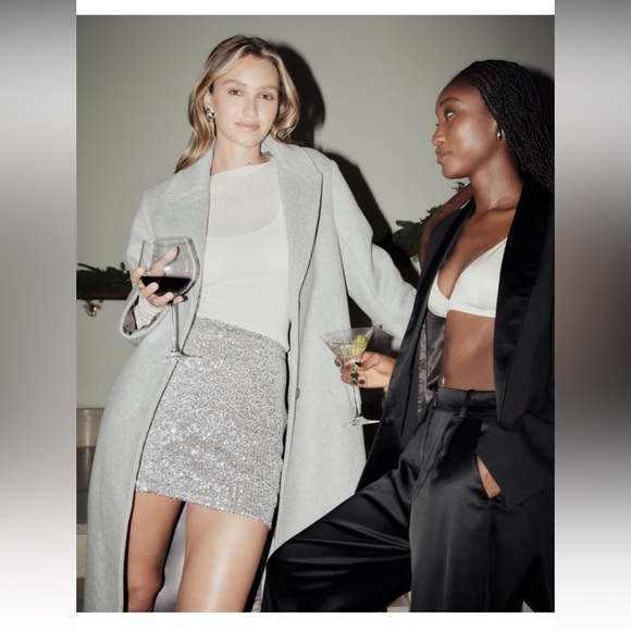 Abercrombie & Fitch Wool Blend Tailored Topcoat - Picture 11 of 11